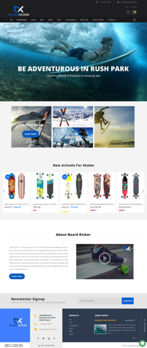 Wordpress Design by webxvision