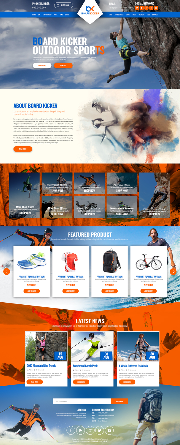 Wordpress Design by Impressive Sol for this project | Design #15338122