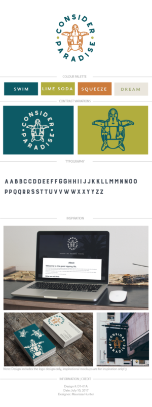 Diseño de Logo por Maurissahunter para ConsiderParadise | Diseño #15365257