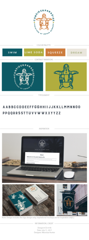 Logo Design by Maurissahunter for ConsiderParadise | Design: #15379855