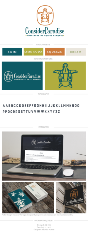 Logo Design by Maurissahunter for ConsiderParadise | Design: #15379856