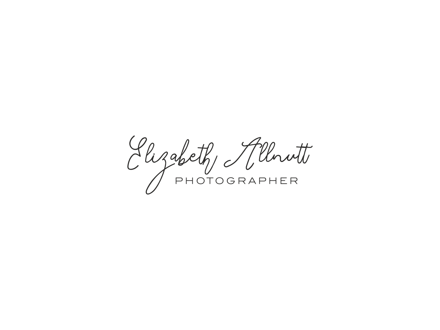 Design de Logo par Tony Bishop pour Elizabeth Allnutt PHOTOGRAPHER | Design #15331217