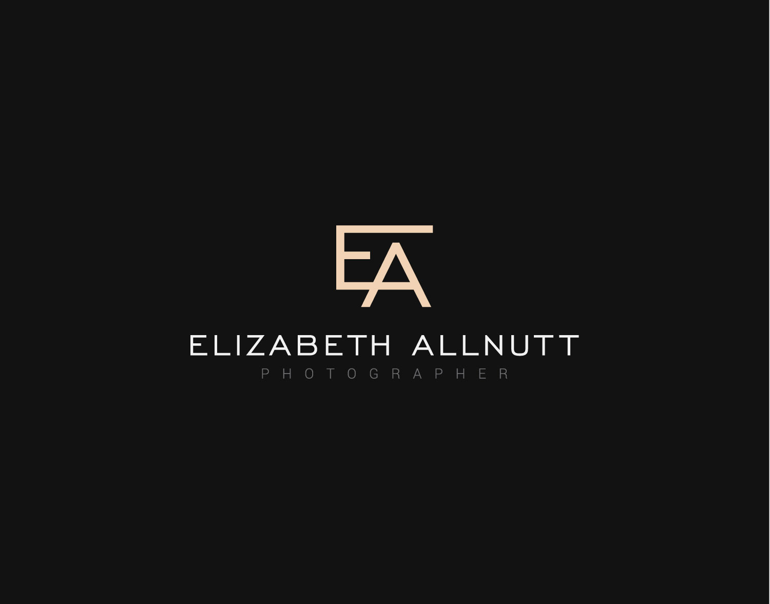 Logo Design by Milos Jovic for Elizabeth Allnutt PHOTOGRAPHER | Design #15316335
