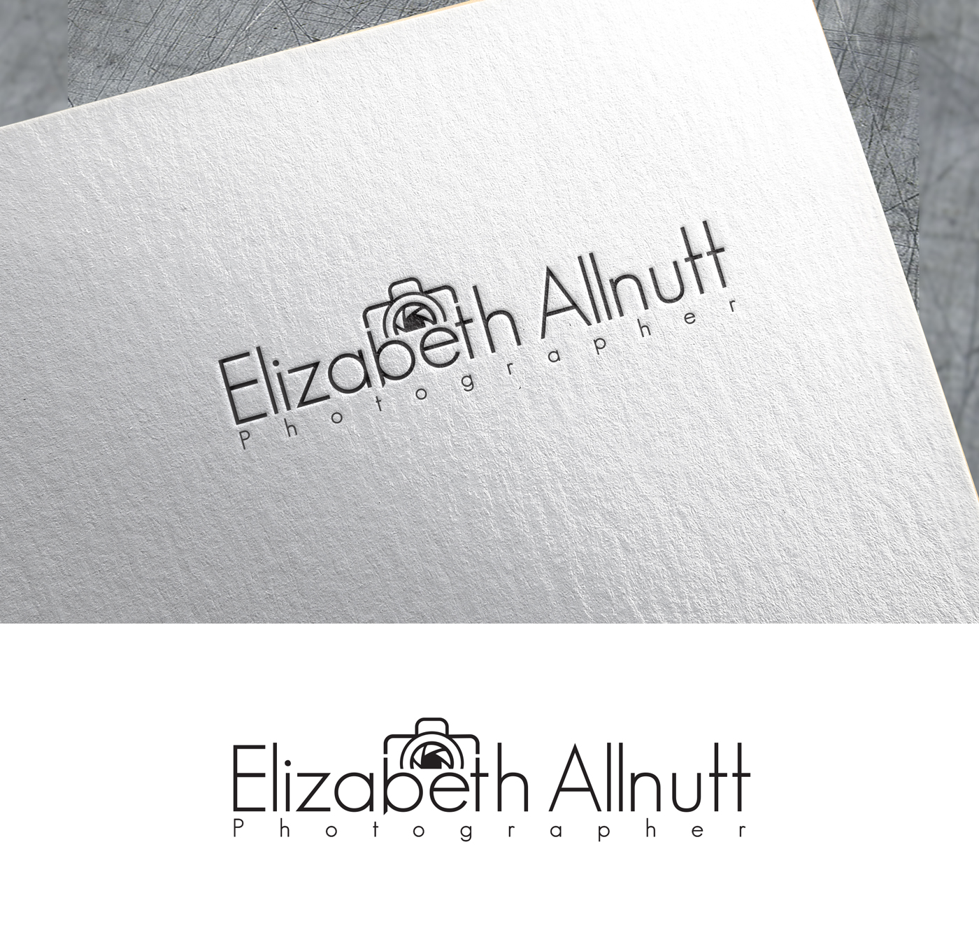 Design de Logo par Impressive Sol pour Elizabeth Allnutt PHOTOGRAPHER | Design #15317015