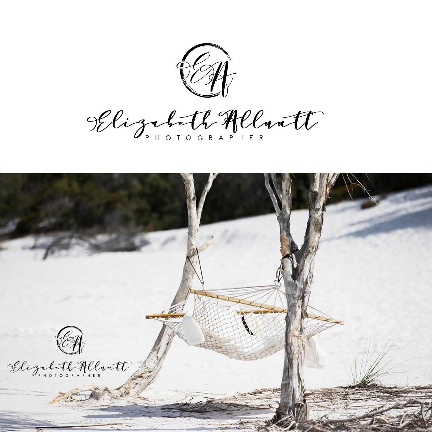 Logo Design by rivemediadesign for Elizabeth Allnutt PHOTOGRAPHER | Design #15332646