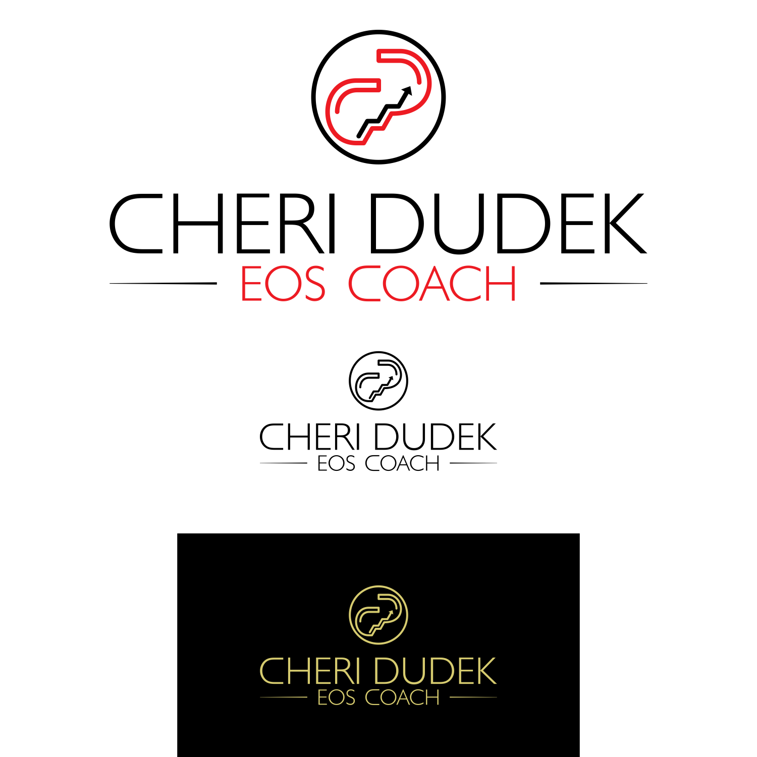 Logo Design by moisesf for Cheri Dudek, EOS Coach | Design #15319597