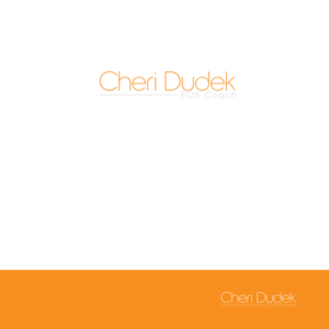 Logo Design by DesignDUO for Cheri Dudek, EOS Coach | Design: #15363817