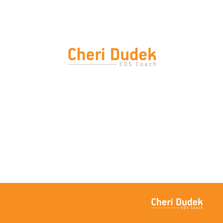Logo-Design von DesignDUO für Cheri Dudek, EOS Coach | Design #15363819
