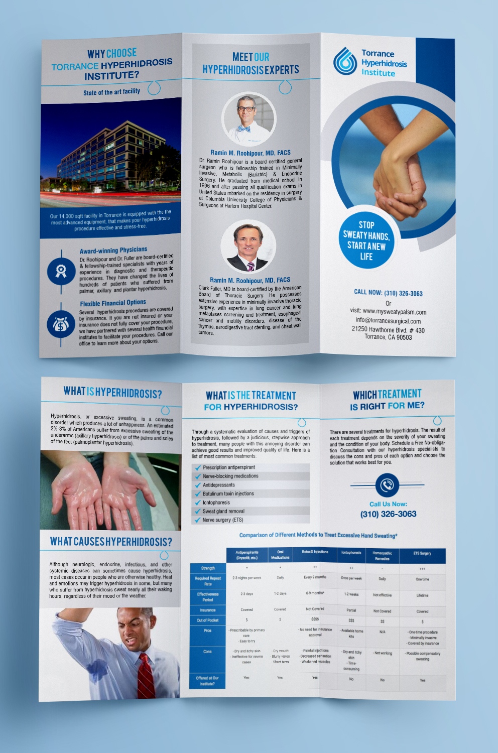 serious professional medical brochure design for a company medical brochure designs