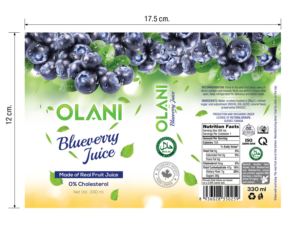 Fruit Juice packaging for Canada Market | Packaging Design by SofiaDesignStudio