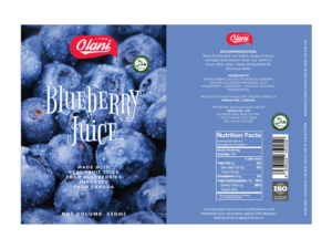 Fruit Juice packaging for Canada Market | Diseño de Empaque por SANJAY NIRMAL