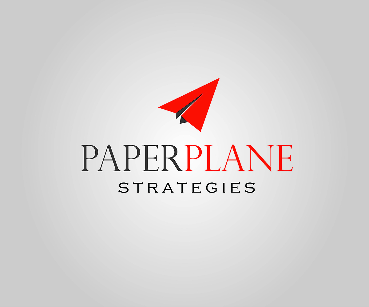 Logo Design by Heather Crayons for PaperPlane Strategies  | Design #15332212