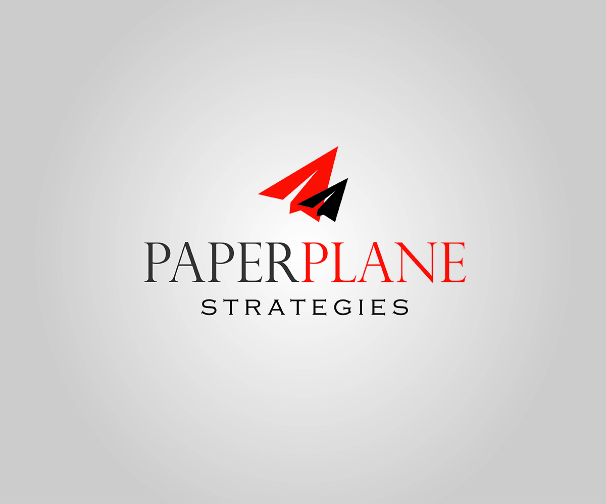 Logo Design by Heather Crayons for PaperPlane Strategies  | Design #15332214
