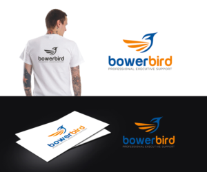 Logo Design by Vishak vasu for Bowerbird Professional Executive Support | Design #15430102