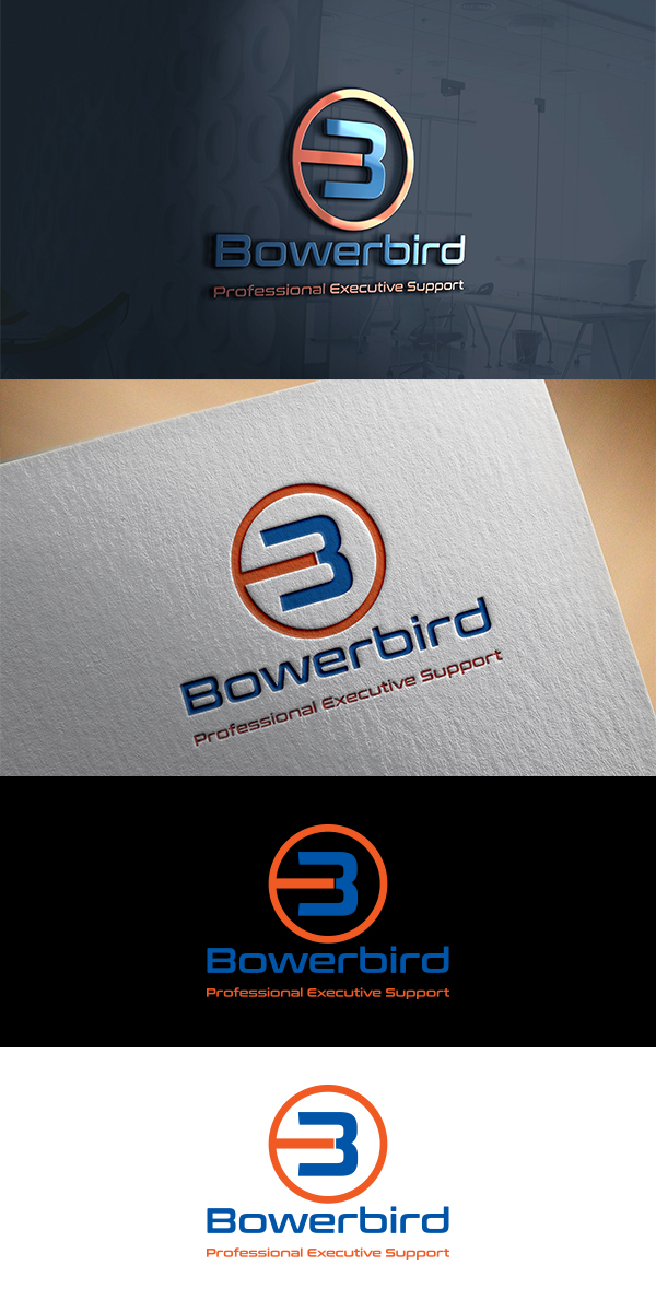 Logo Design by king solangi for Bowerbird Professional Executive Support | Design #15366783