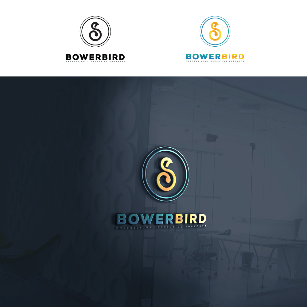 Logo Design by bull_design for Bowerbird Professional Executive Support | Design #15393283