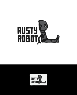  RUSTY ROBOT | Logo Design by Milos Jovic