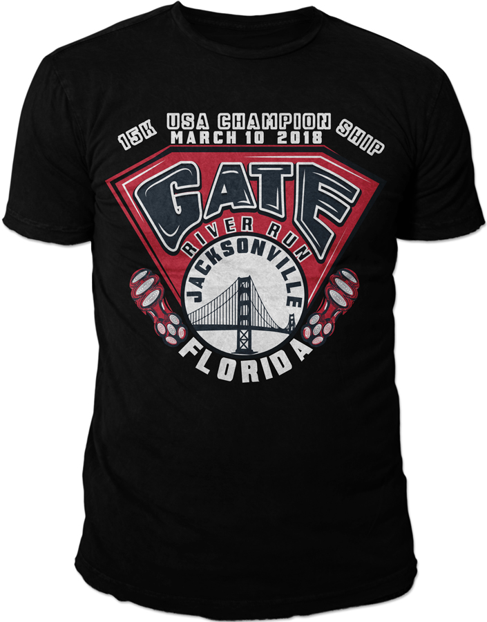 T-shirt Design by BABLEO for GATE Petroleum | Design #15351107