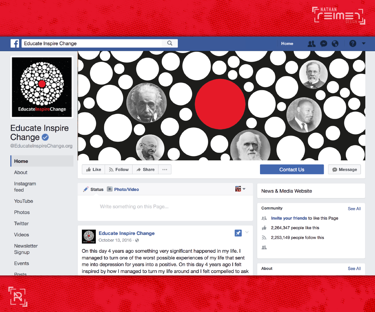 Facebook Design by nreimer for EIC Media Ltd | Design #15366238