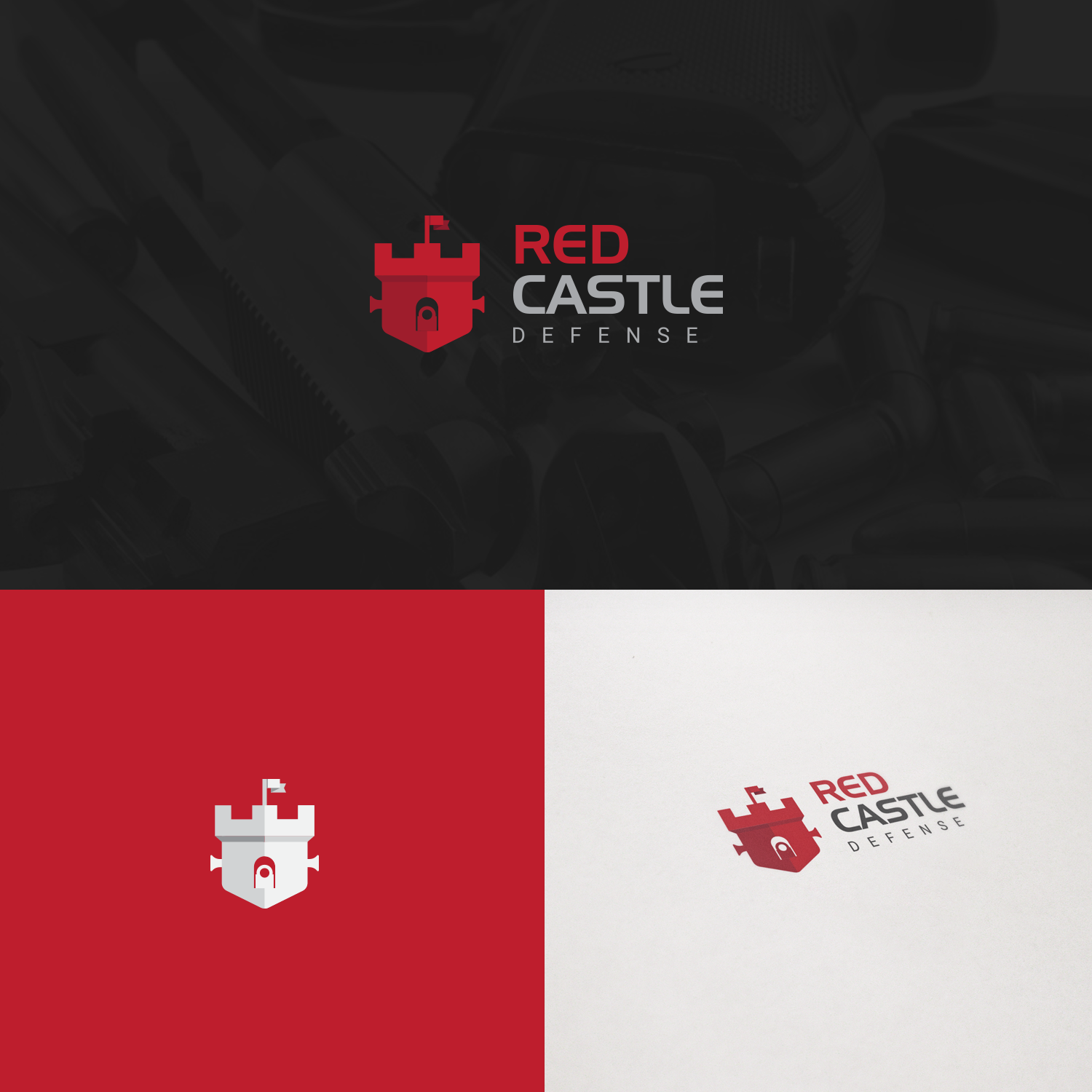 Logo-Design von Felipe Moura für Red Castle Defense | Design #15377629