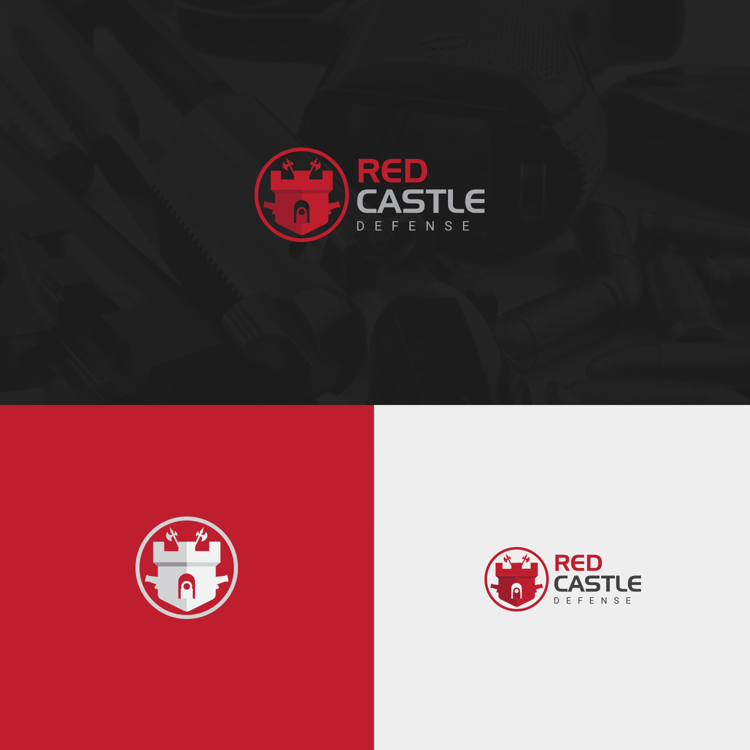 Logo-Design von Felipe Moura für Red Castle Defense | Design #15410005