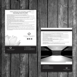 Design de Brochure par creative.bugs pour Social Theorem Consulting Inc | Design : #15341996
