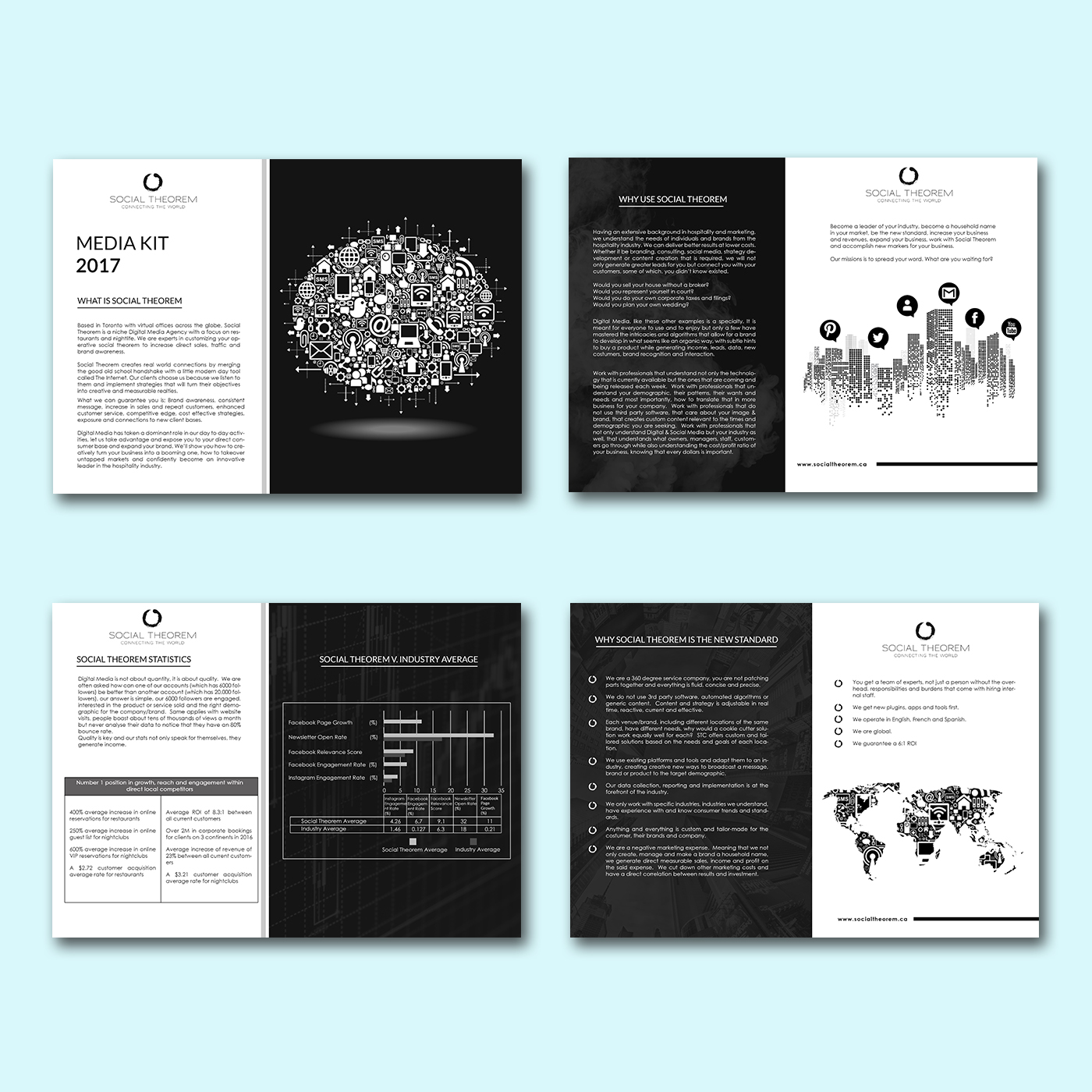 Brochure Design by creative.bugs for Social Theorem Consulting Inc | Design #15388796