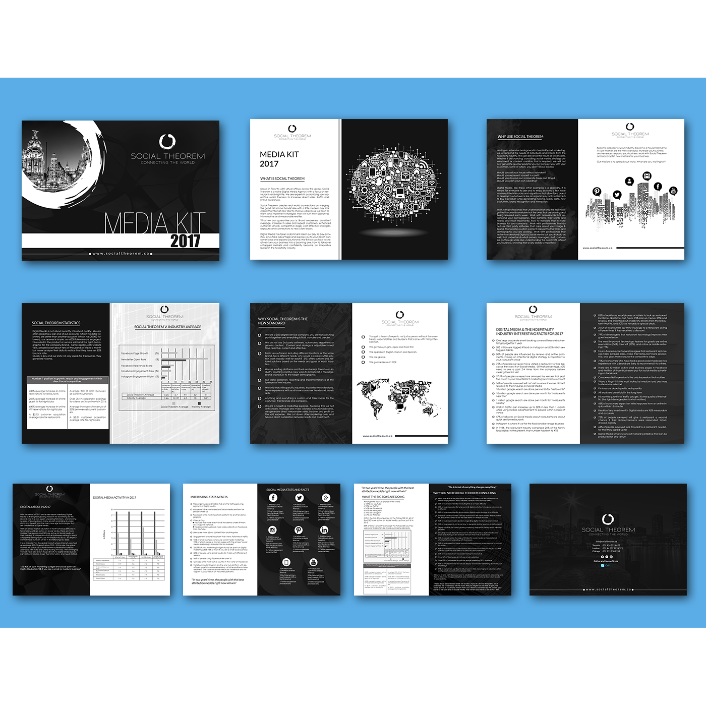 Brochure Design by creative.bugs for Social Theorem Consulting Inc | Design #15426612