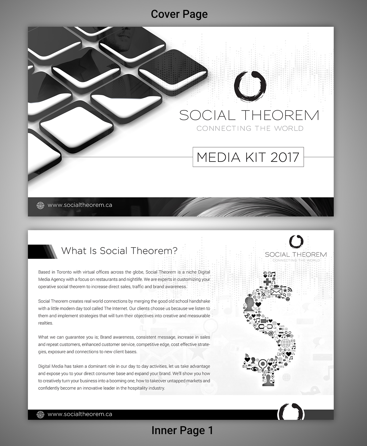 Brochure Design by SAI DESIGNS for Social Theorem Consulting Inc | Design #15393143