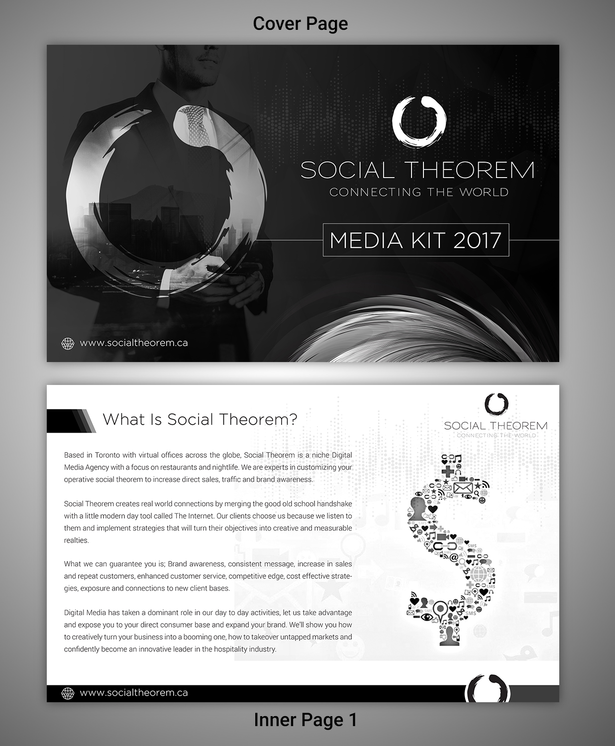 Brochure Design by SAI DESIGNS for Social Theorem Consulting Inc | Design #15393144