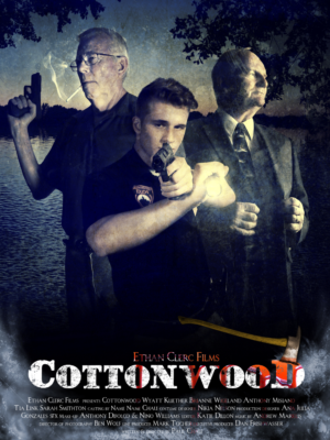 Cottonwood Movie Poster (Crime/ Thriller Film) | Diseño de Póster por Marta van Eck