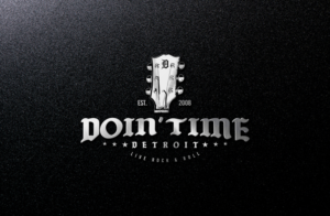 Doin' Time Detroit Live Rock & Roll Est. 2008 | Logo-Design von GLDesigns
