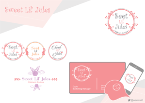 Design de Logo par WaelSwid pour Sweet Lil' Jules  | Design : #15444146