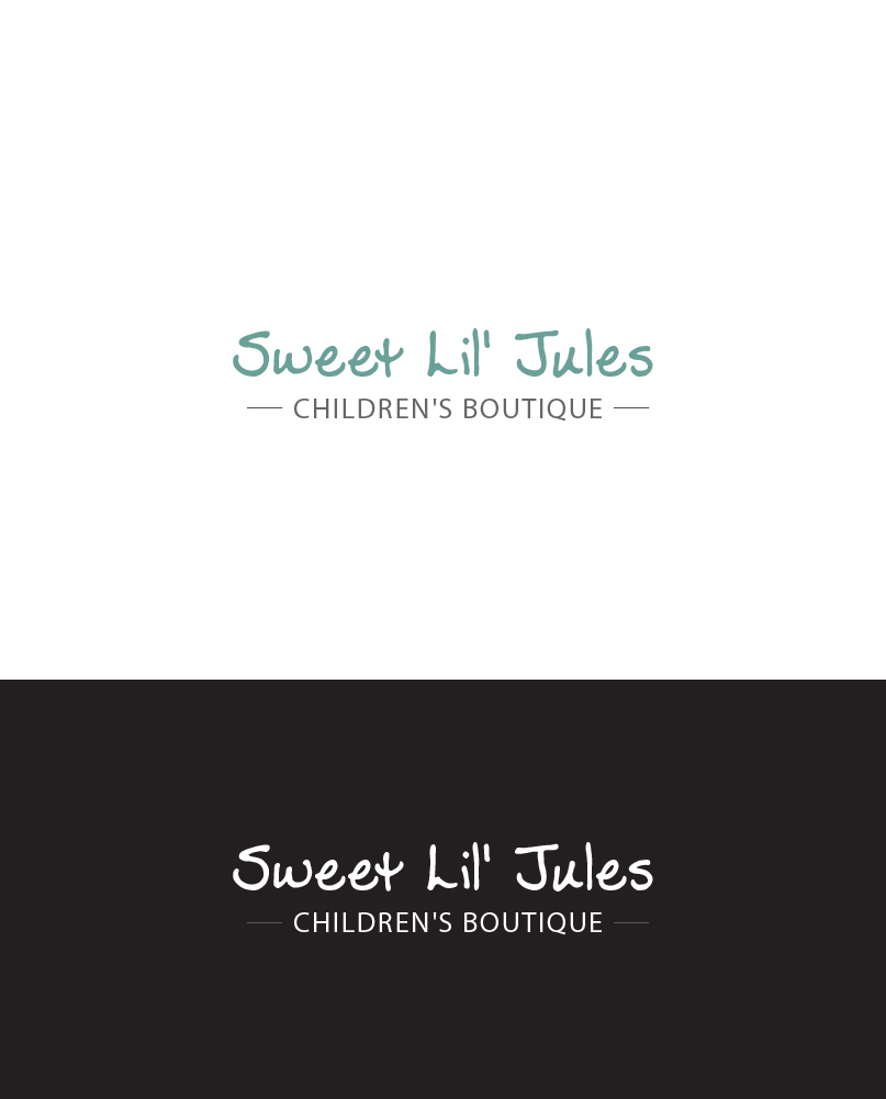 Logo Design by Samrat Ashok for Sweet Lil' Jules  | Design #15445338
