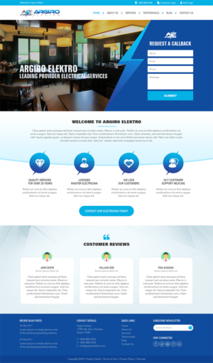 Web Design par RupalTechno pour Arfos Group | Design : #15387188