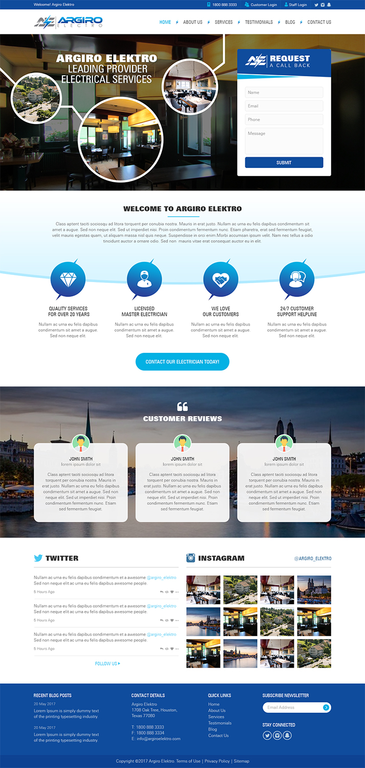 Web Design par RupalTechno pour Arfos Group | Design #15388072