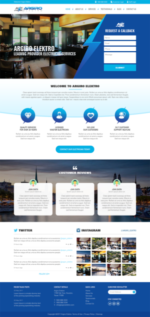 Web Design par RupalTechno pour Arfos Group | Design : #15388074