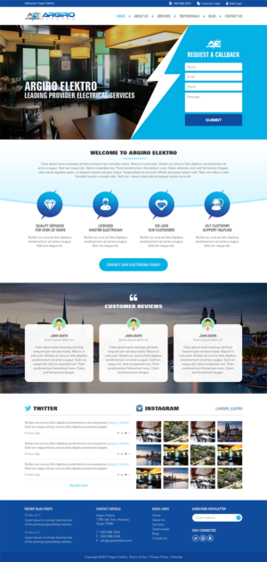 Web Design par RupalTechno pour Arfos Group | Design : #15388123