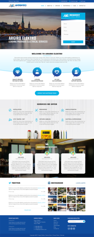 Web Design par RupalTechno pour Arfos Group | Design : #15398092