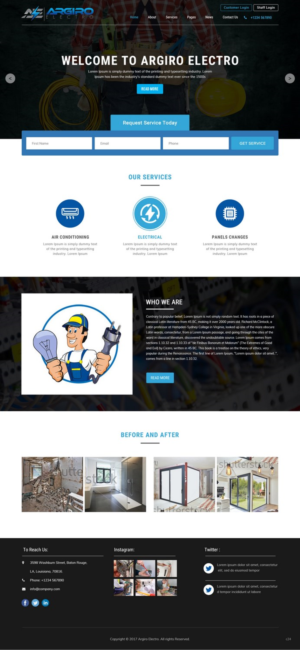 Web Design par pb pour Arfos Group | Design : #15365129
