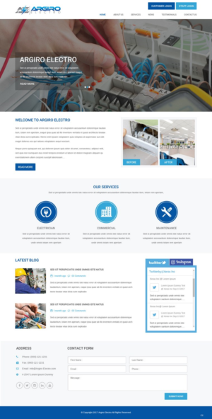 Web Design par pb pour Arfos Group | Design : #15365133