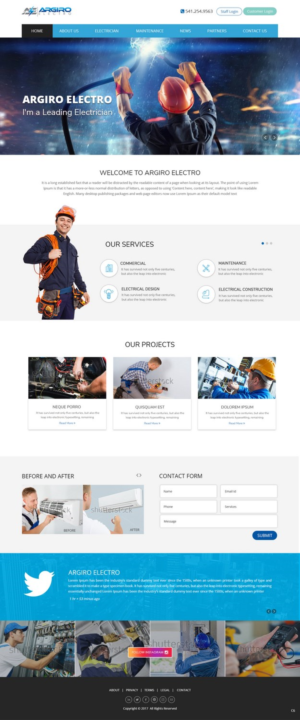 Diseño Web por pb para Arfos Group | Diseño: #15365137