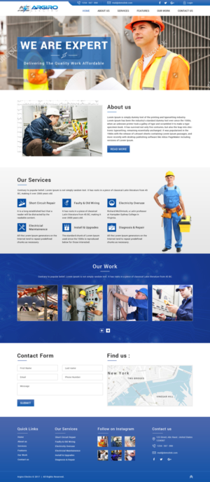 Diseño Web por Sujit Banerjee para Arfos Group | Diseño #15368956