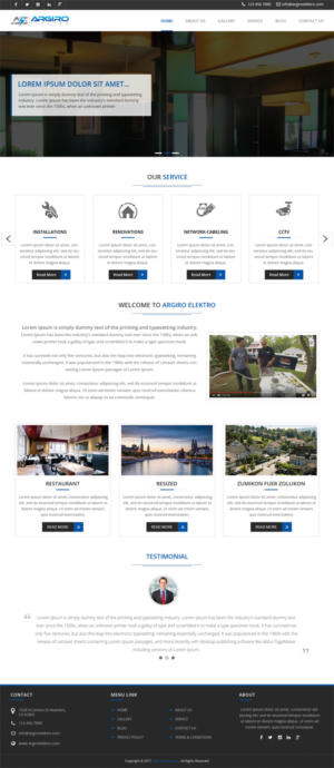 Diseño Web por sakshiinfoway para Arfos Group | Diseño #15406687