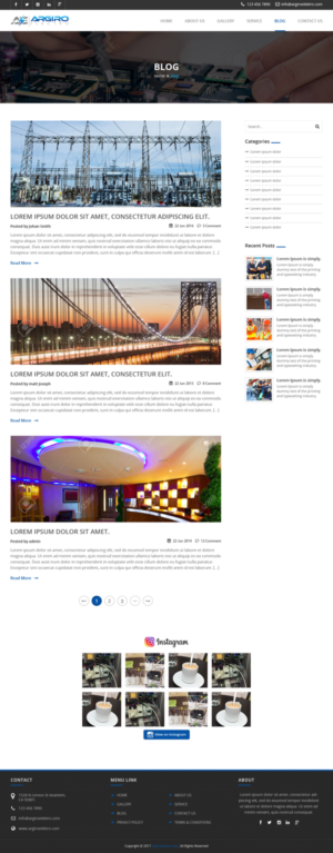 Web Design par sakshiinfoway pour Arfos Group | Design : #15463376