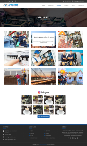 Web Design par sakshiinfoway pour Arfos Group | Design : #15479248