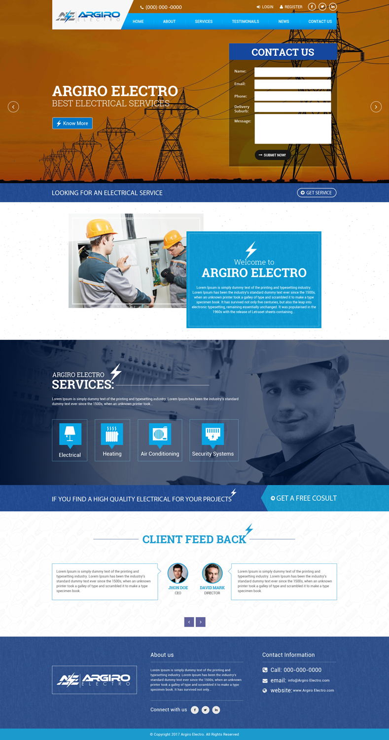 Web Design par Dream Logo Design pour Arfos Group | Design #15364434