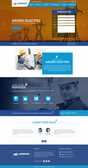 Web Design par Dream Logo Design pour Arfos Group | Design : #15364434