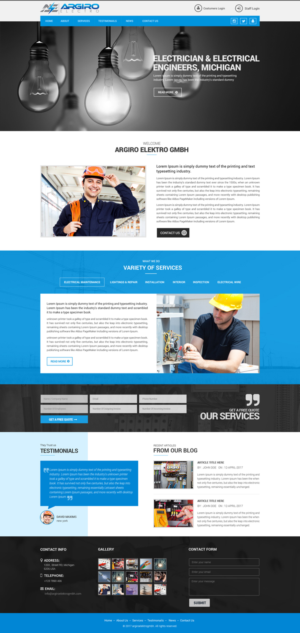 Web Design par Dream Logo Design pour Arfos Group | Design : #15364436