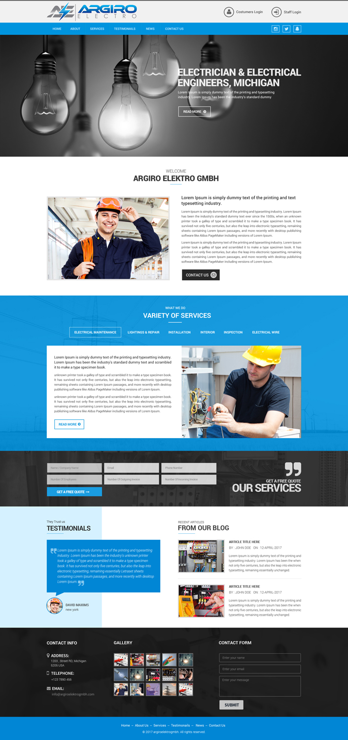 Web Design by Dream Logo Design for Arfos Group | Design #15386347